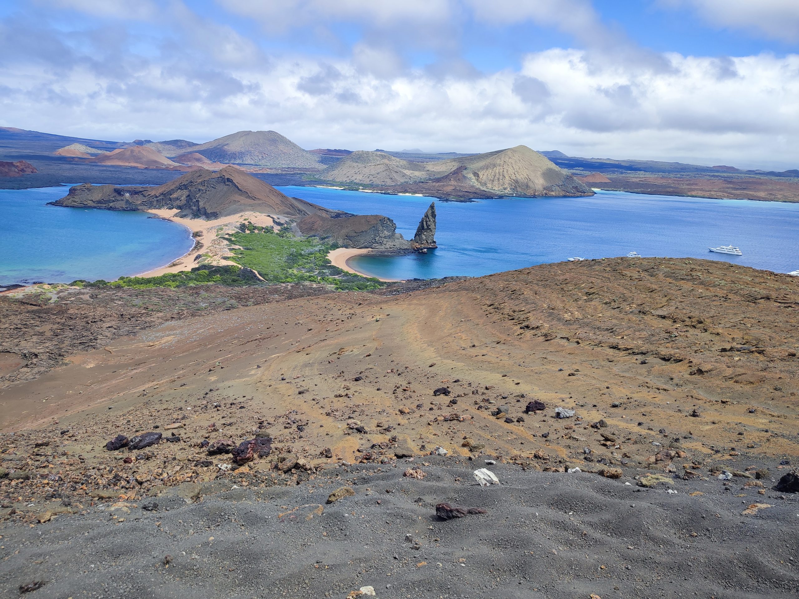 Panoramic View of Bartolome Island, Galapagos