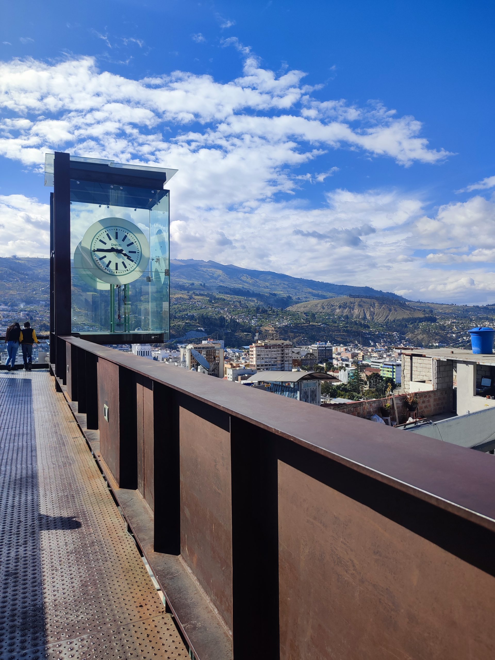 Visiting Casa del Portal in Ambato Ecuador