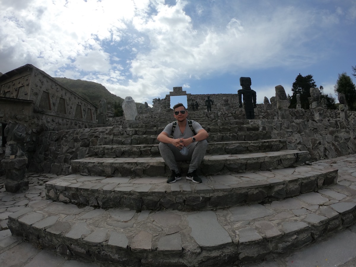 Ortega Malia Temple of the Sun Museum west part